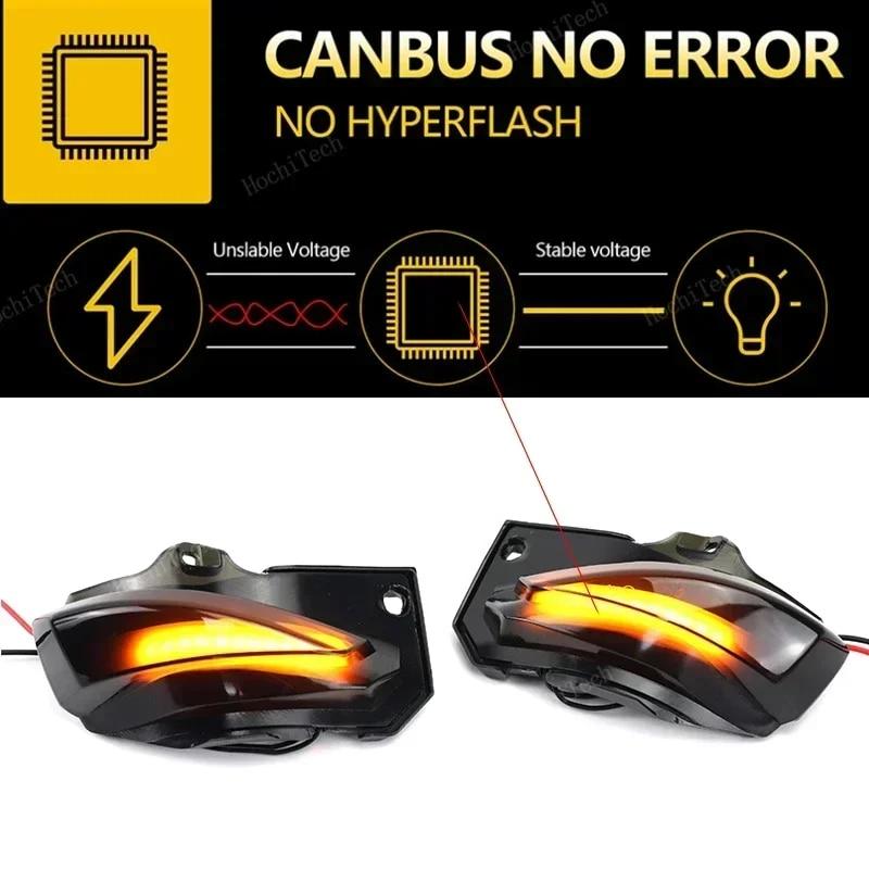 Smoked LED Dynamic Turn Signal Light Side Mirror Flashing Light for Toyota Corolla Sport E210 Sienta XP170 Yaris XP210