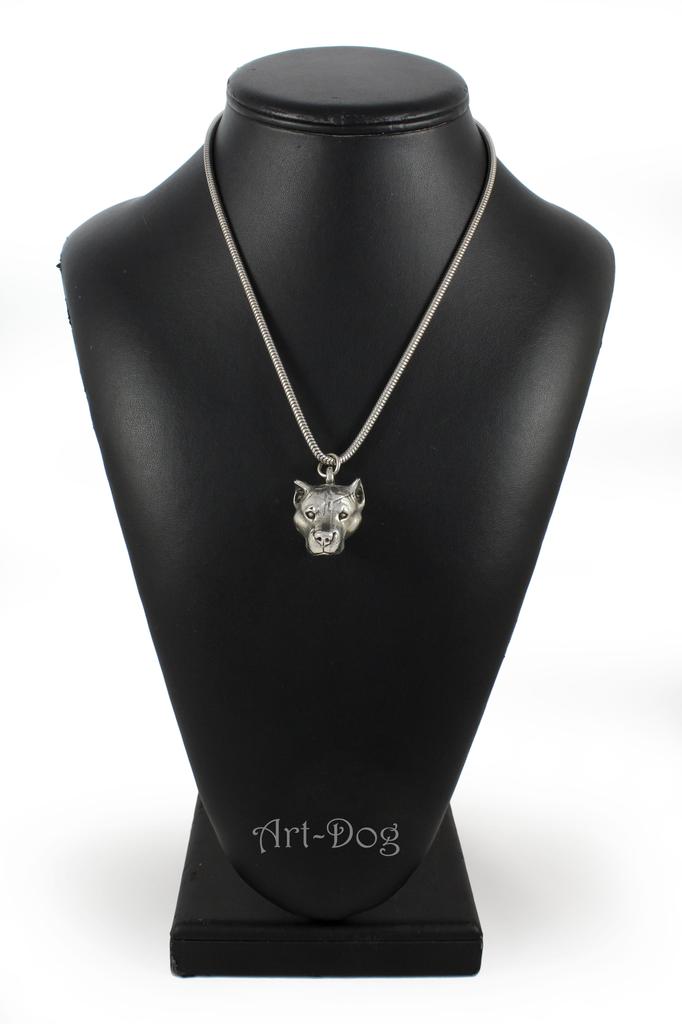 American Staffordshire Terrier, Amstaff - Dog Necklace, Unique Jewellery for the Dog Fan, Unique Adder Pendant by Art-Dog Brand