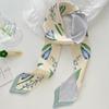 Korean Style Silk Scarf and Hairband Set - Versatile Women's Accessory for Summer
