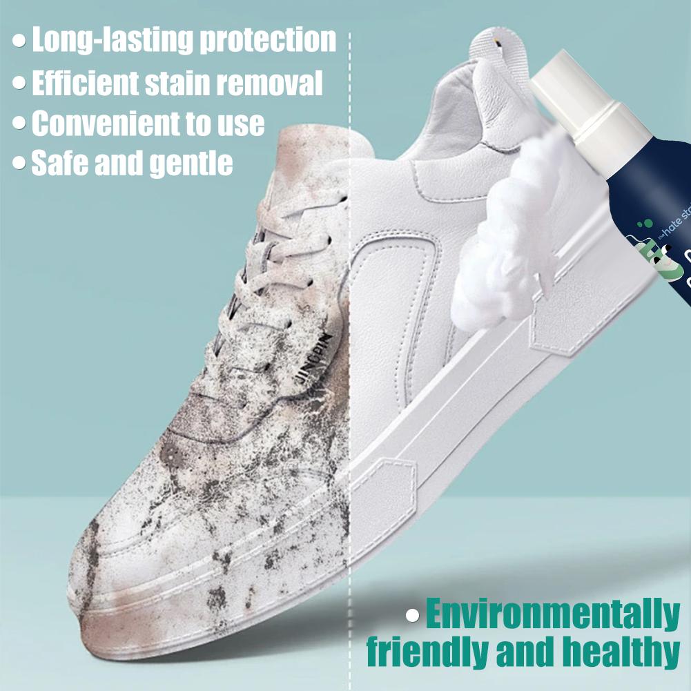 100ML Fleckenentferner für Kleidung Flüssigwaschmittel 120ML Schuhreinigungsspray Entfernt Flecken und Schimmel Stoffreinigungslösung Nicht-To