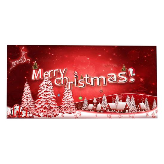 480x210CM Vánoční tapisérie na garážová vrata Santa Elk Sněhulák Tisk Vnitřní Venkovní Prázdniny Závěs na zeď Banner Pozadí Potah dveří Dekorační látka