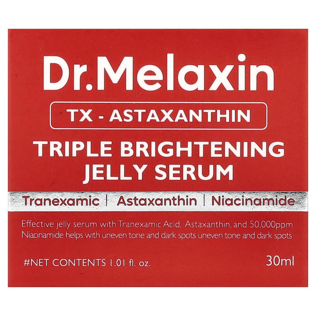 Dr.Melaxin RX-Astaxanthin Triple Brightening Jelly Serum, 30ml (1.01 Fl Oz)