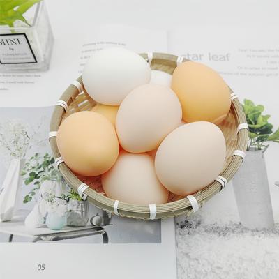 1PC Fake Egg Squishy Toy,Unbreakable Realistic Stress Relief Squeeze Egg,Prank Decompression Sensory Fidget Gift for Adults Kids