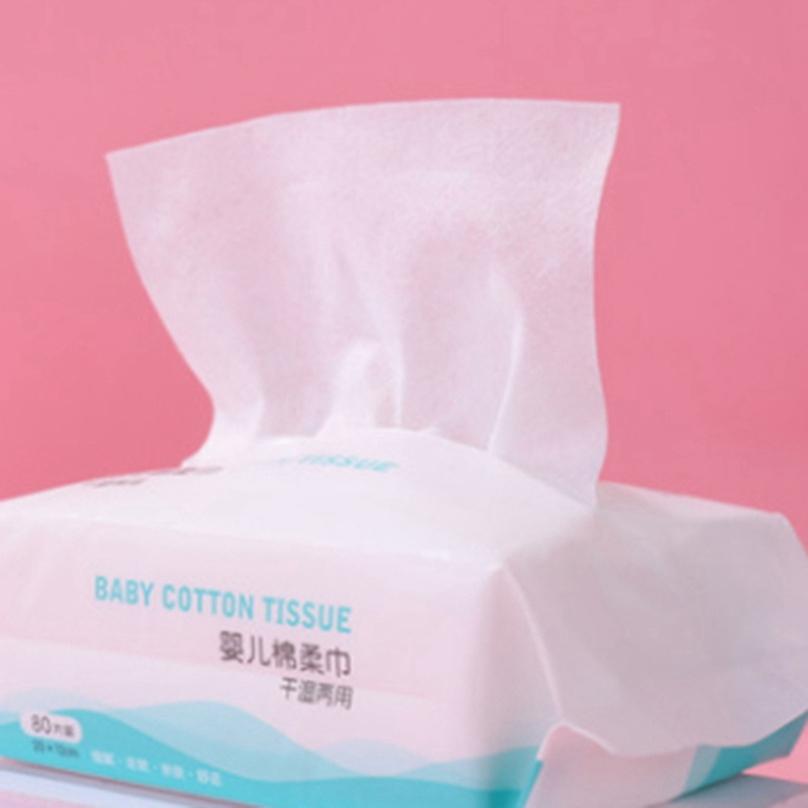 Durable Practical Baby Soft Cotton Tissue Wash Face Towel