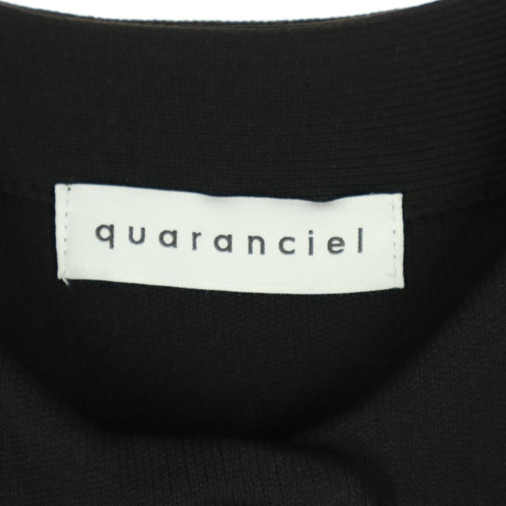 Produkty kosmetyczne quaranciel Długi rękaw Bez koloru kurtka F czarna kieszeń Kobiety Używane