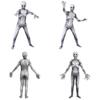 El Disfraz Morphsuit de The Rake Para Niños Y Adultos Perfecto Para Fiestas de Halloween Y Asustar Amigos