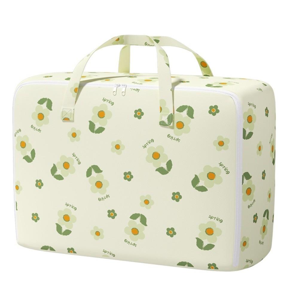 Durable Print Quilt Storage Bag Non-Woven Large-capacity Packing Bag Foldable Portable Moving Bag Household