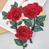 Exquisite Sequined Beads, Embroidered Roses, Decals, Decorative Clothing, Tops, Dresses, Bags, Accessories, Cloth Stickers, Accessories