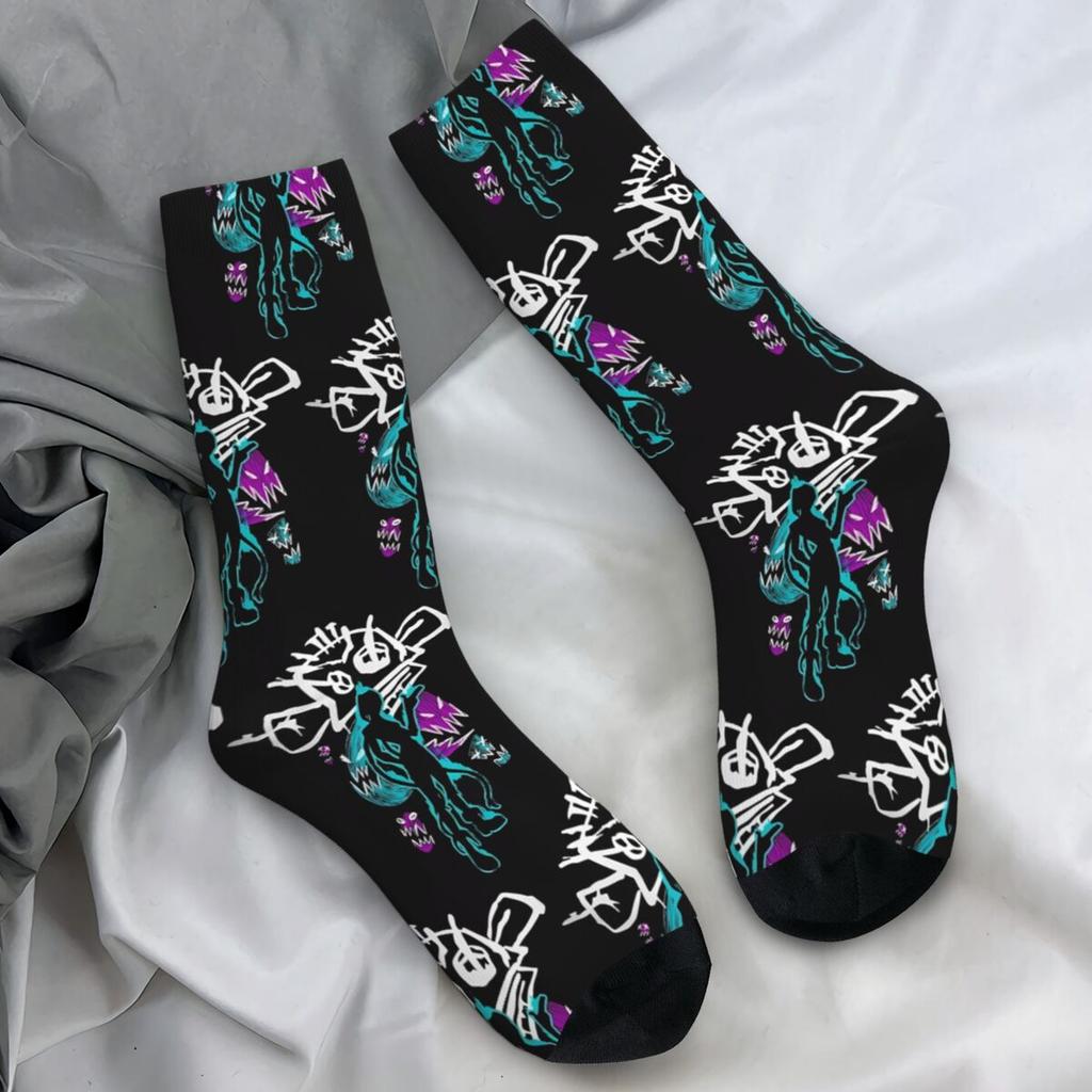 Arcane Vi Și Jinx Ciorapi Anime Bărbați Șosete Moi Respirabile Șosete Amuzante Primăvară Skateboard Antiderapante Șosete Personalizate Cadou de Ziua de Naștere