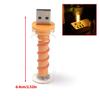 Car USB LED Spiral Filament Touch Dimming Bulb 5V Retro LED Bulbs 1W Night Light Camping Incandescent Decorative LED Lighting