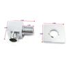 M-Modern-G1/2Inch Shower Hose Connector Square Accessories For Bathroom Brass Body Wall Connector Bracket For Shower Hose