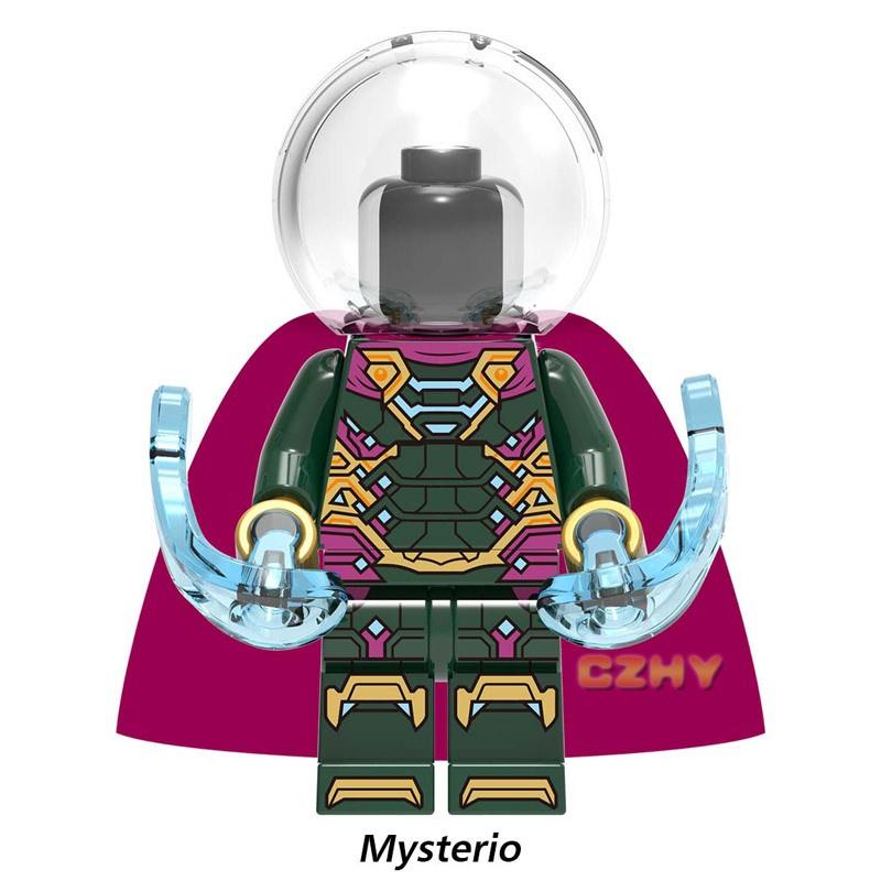 Spider man Building Blocks Mini Figures Toys Super Heroes Bricks Sets X0249