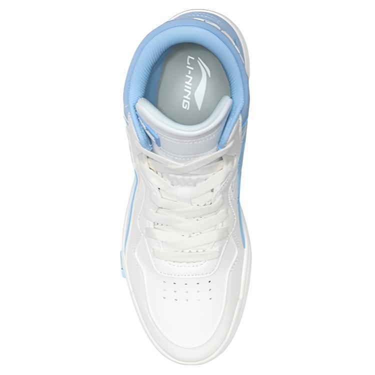 (WMNS) Li-Ning Superwave Canvas Hi 'White Blue' Women's AGCQ204-3