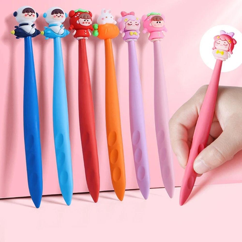 

Traceless Pen Type Eraser Pen Shape Pencil Wiping Eraser Kawaii Hole Eraser Student Stationery