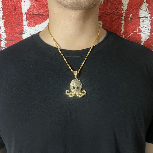 Hip Hop Diamant Engelsflügel Dollar Anhänger Halskette Mode Persönlichkeit Herren Iced Out Herrenschmuck