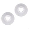 2 Pieces Flange Pipe Cover Heat Sink Water Drain Line for Faucets