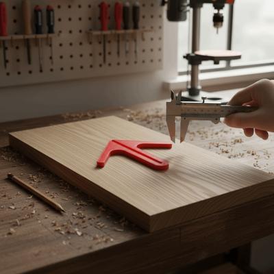 Recyclable Plastic Center Finder Tool Portable Design Compact Size Milling Machine Center Gauge Safe Materials Manual Operation