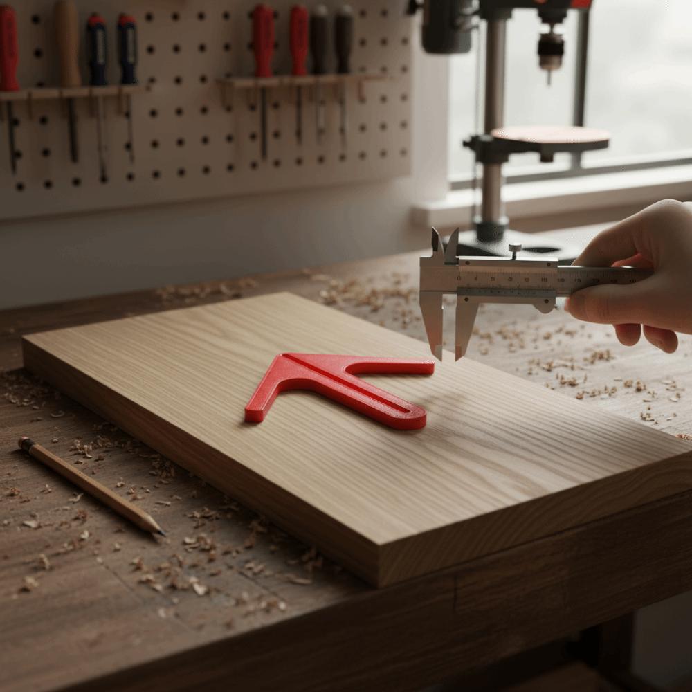 Recyclable Plastic Center Finder Tool Portable Design Woodworking Locator  Carpenter Use