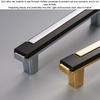 Expressive Dual Color Wardrobe Handles with Cabinet and Storage Drawer Use
