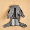 Chubasquero reflectante para perros, mono impermeable, abrigo con protección solar, chaqueta para cachorros, perros grandes, ropa para exteriores, productos para perros Gato