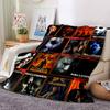 Halloween Movie Collection Flannel Blanket Super Soft Warm Cozy Blanket For Sofa Bed Office Travel Allseason Home Decor Gift