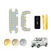Zealsun Daihatsu Hijet Cargo LED Room Lamp Compatible with HIJET CARGO S320V LED Room Interior Custom Interior LED Bulb Dimmable and Memory Remote