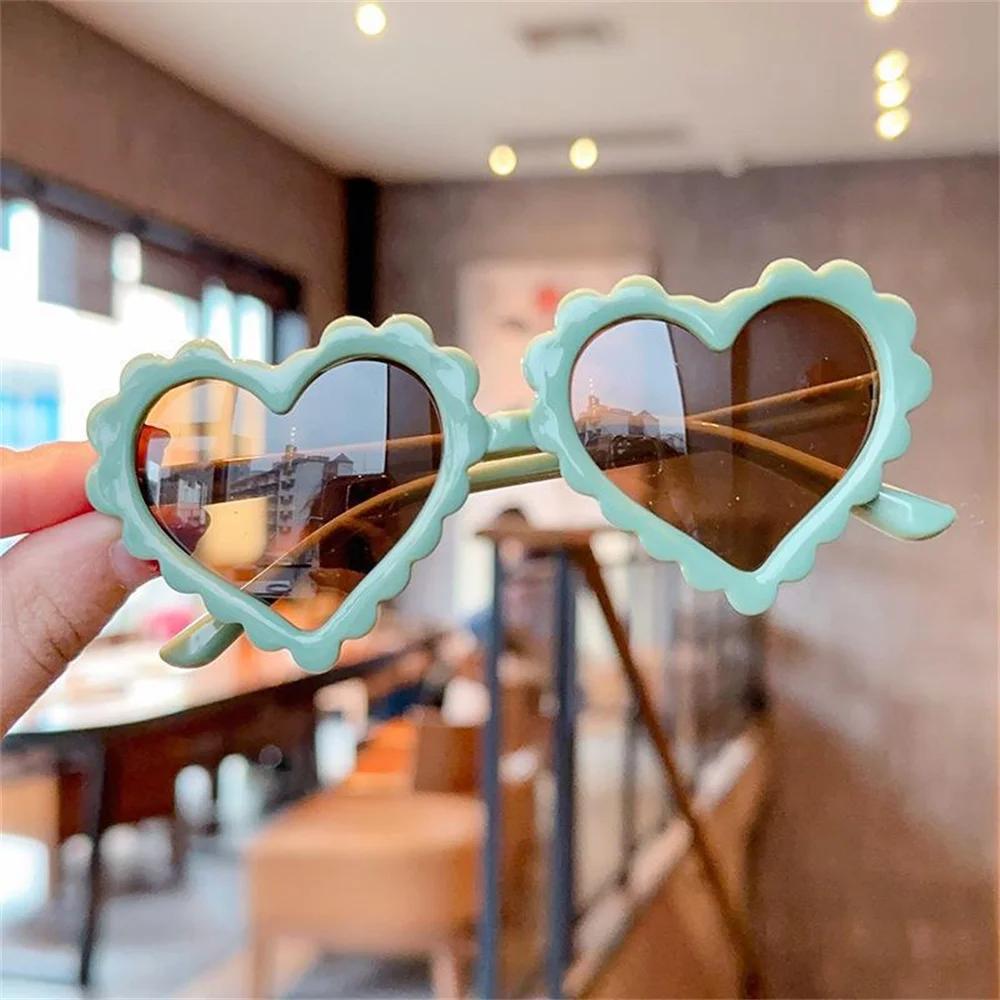 

Cute Cartoon Heart Sunglasses Children Baby Sunglasses Boys Girls Uv400 Sun Glasses Shades Kids Gifts Fashion Party Eyeglasses