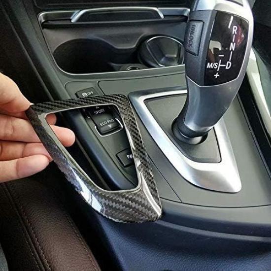 Center Control Gear Shift Panel Cover Trim Carbon Fiber Stickers for BMW 3 Series F30 F34 2013-2017/ for 4 Series F32 2013-2018 / for 1 2 Series