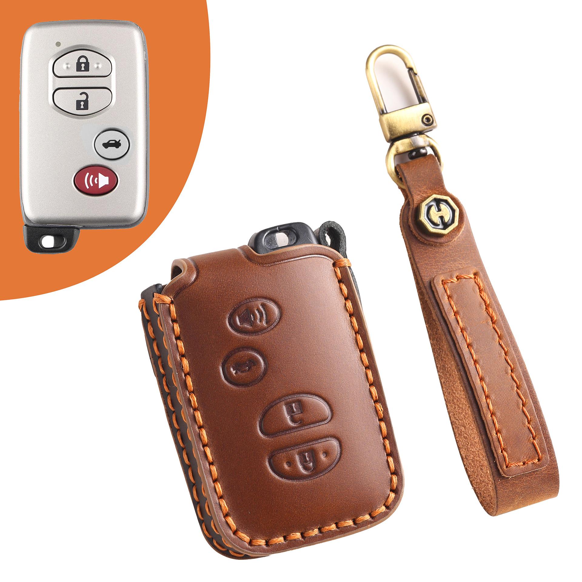 

Applicable to Toyota key set 13th generation crown Ruizhi old Prado Land Cruiser Cool Luzeris shell buckle bag