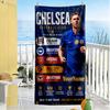 Chelsea Customize Text Beach Towel Super Soft Microfiber Quickdry Fabric Suitable for Sports Travel Swimming Yoga Bathroom Beach And Pool