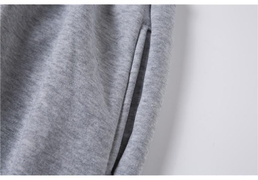 European & American Style Unisex Hoodie Set: Seasonal Plus Velvet Printed Sweatshirt for Sport & Casual Wear