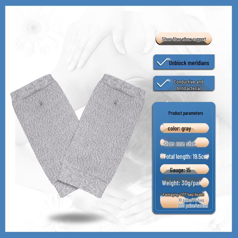 Luvas de massagem condutivas de terapia de fibra de prata para eletroterapia