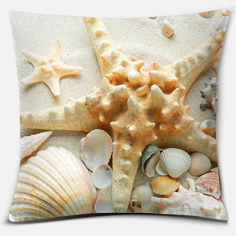 45cm*45cm Sea Life Animal Series Pillow Gift Home Office Decoration  Bedroom Sofa Car Cushion Cover