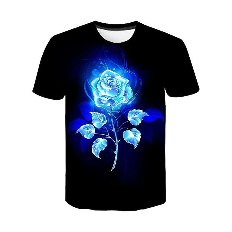 Butterfly Insect 3D Printed Kids Short Sleeve T‑Shirt Loose Summer Top For Boys Girls Daily Outdoor Play Casual Home Wear