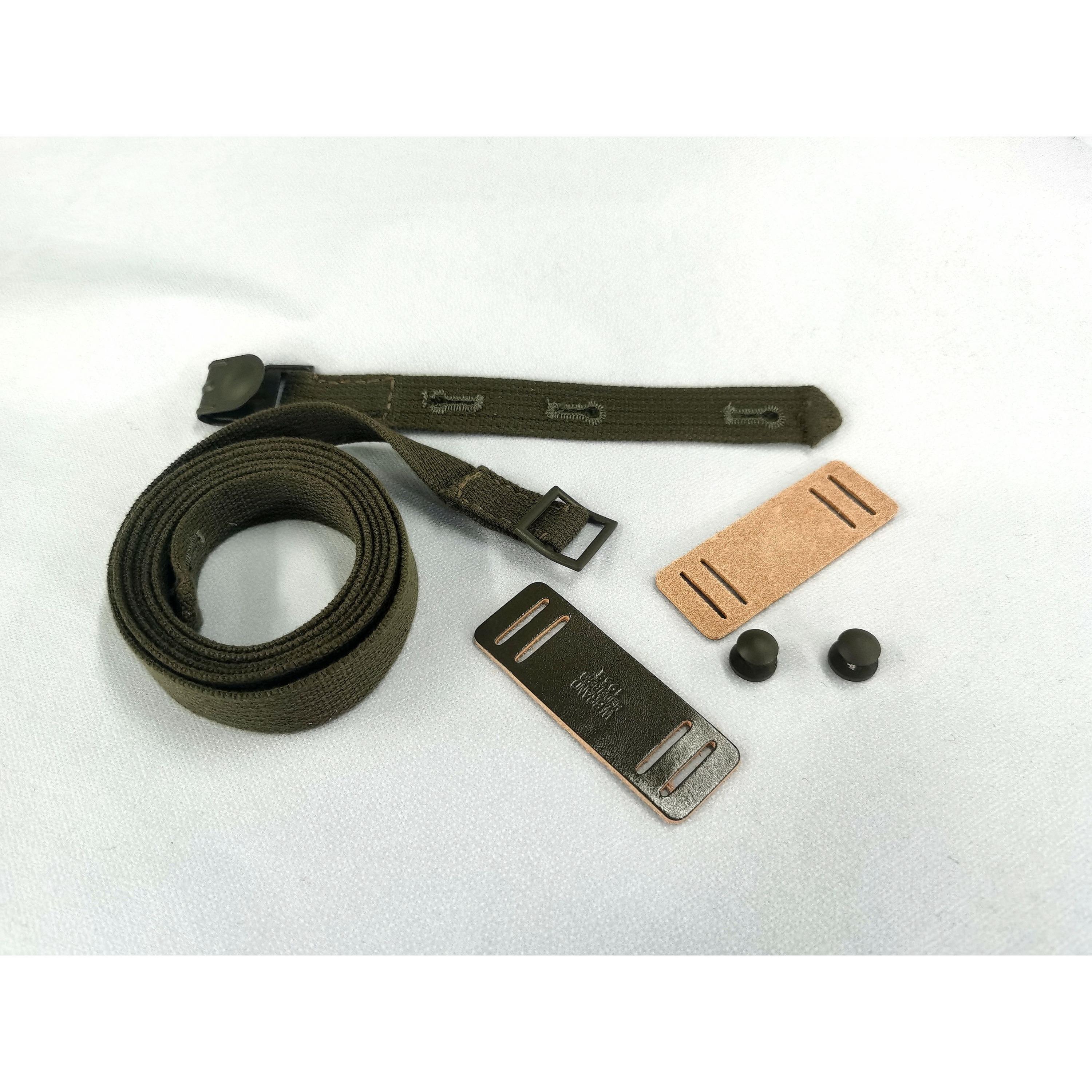 

продукт печатается, и китайский противогаз в начале немецкой антияпонской войны отправляется с ремешком и кожаной накладкой, что правильно