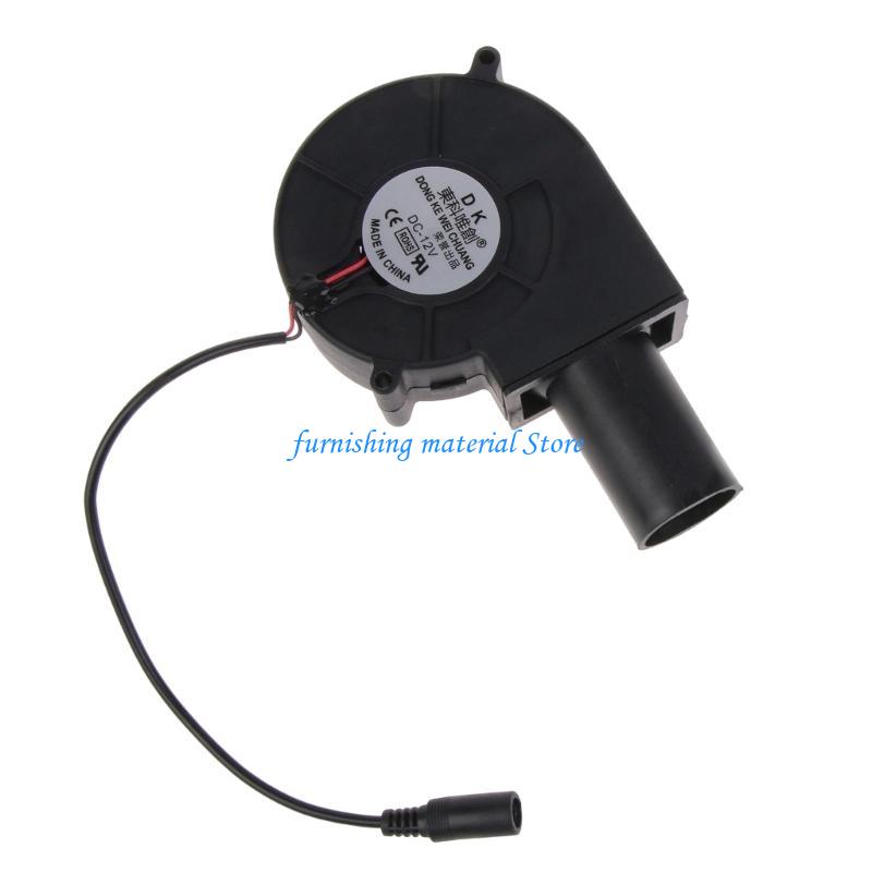 Y5GD DC2V 2A BBQ Fan Barbecue Heating Stove Air Blower Cooking Grill Fan Double Ball Bearing Charcoal Starter 9733 Fans China Mainland