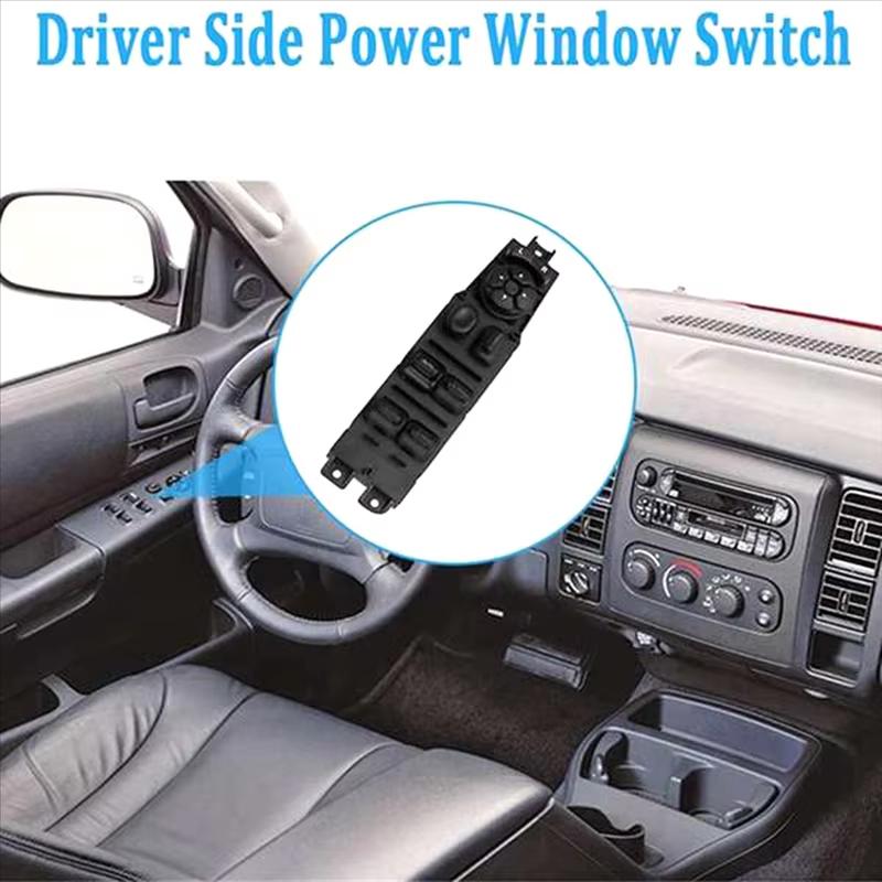 Car Window Master Lifter Switch For Dodge Ram 1500 2500 3500 Window Main Control Switch 68171680AB Car Elevator Control Switch