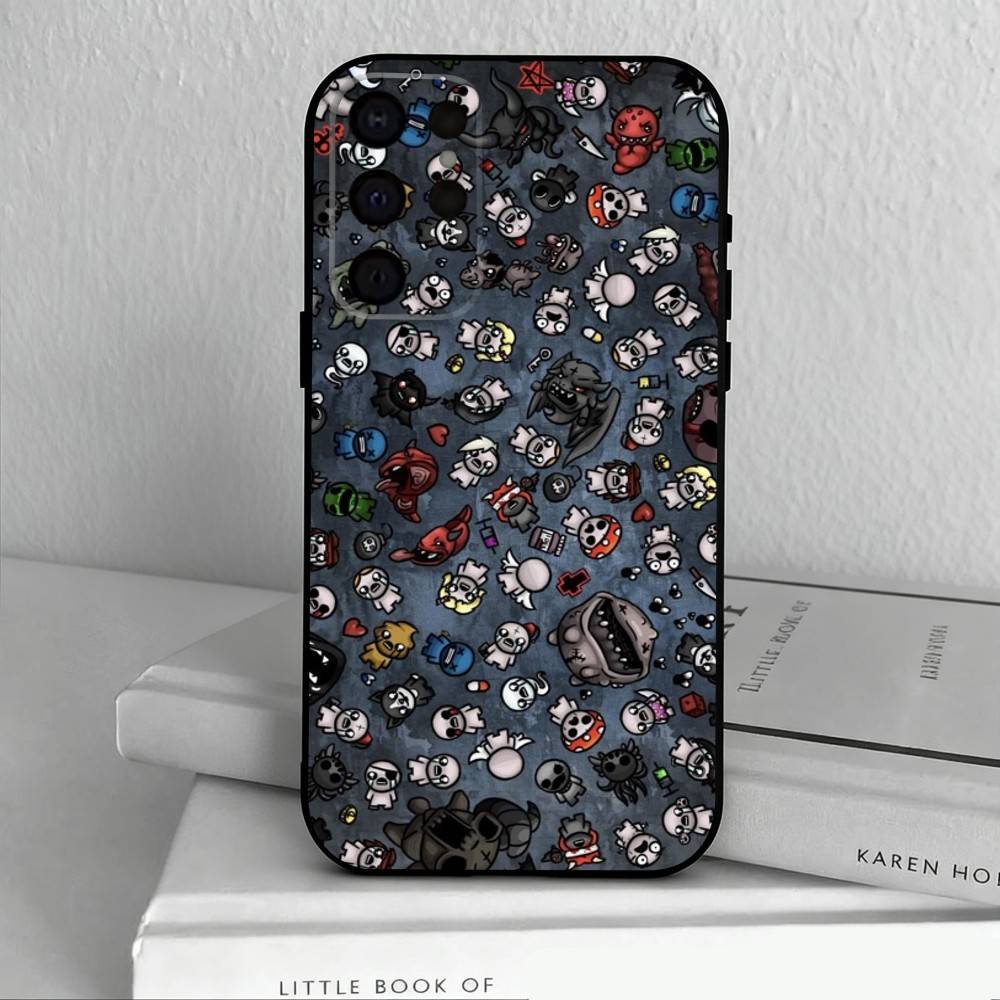 T-The B-Binding Of I-Isaac-C   Phone Case For Samsung S25,24,23,22,30,21,10,9,Ultra,Plus,Lite,FE,4,5 G Soft Black Case