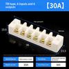 High Temperatures Ceramic Wire Connector 30A 800℃ Heat Resistant Terminals Block For Industrial Equipment Wiring