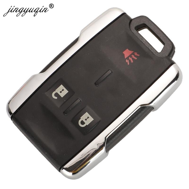 jingyuqin 5pcs 3/4/5/6BTN 315Mhz Remote Car Key Fob For Chevrolet Silverado Colorado 2014-2018 GMC Yukon M3N32337100 13577770