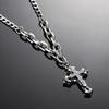 Men' cro necklace Men' trendy hip-hop high-end trendy brand veratile pendant boy niche deign