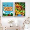 Game S-Stardew Valley Classic Pixel Poster Sticky Wall Art Printing Waterproof Home Living Bed Room Bar Aesthetic Decor