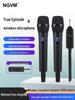 Wireless Dual Metal Charging Microphone for Home and KTV Singing with Free Shipping.