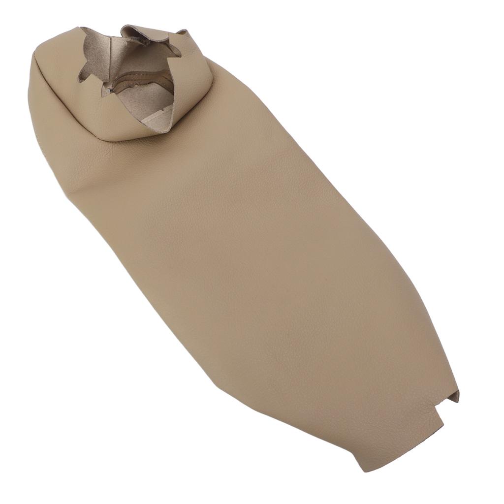 Synthetic Leather Center Console Lid Armrest Seat Box Cover Protector Replacement for Acura TL 2009‑2012 Beige
