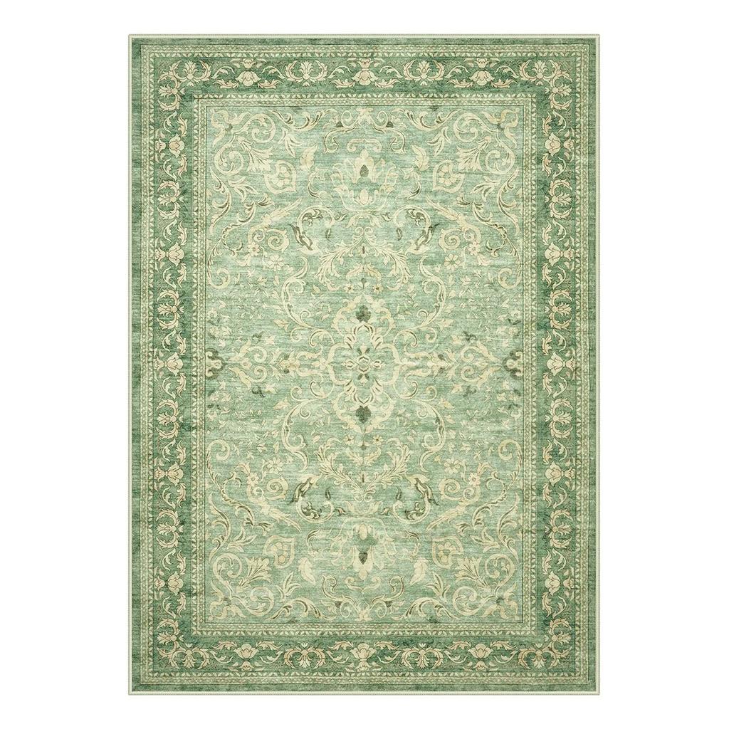 Vintage Floral Garden Elegance Dywan Klasyczny Europejski Design Dywan do Salonu Bohema Dekoracyjny Dywan do Sypialni Antypoślizgowy Wycieraczka