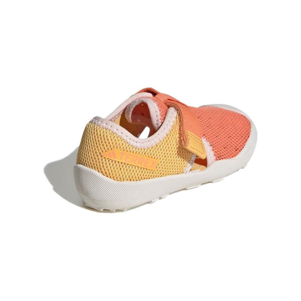 Adidas Captain Toey Comfortable Breathable Lightweight Low-Top Walker Shoes Baby Shoes Orange Yellow IF3112