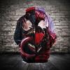 Trendy 2018 Fashion Women/men Spider Venom 3d Print Casual Hoodies Sweatshirt Jacket For Stylish Comfort