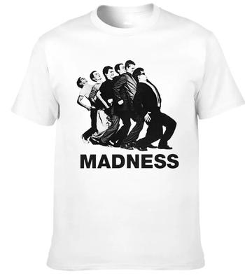 NEW Madness Band Poster White T-shirt Short Sleeve All Sizes 1T325 Unisex T-Shirt