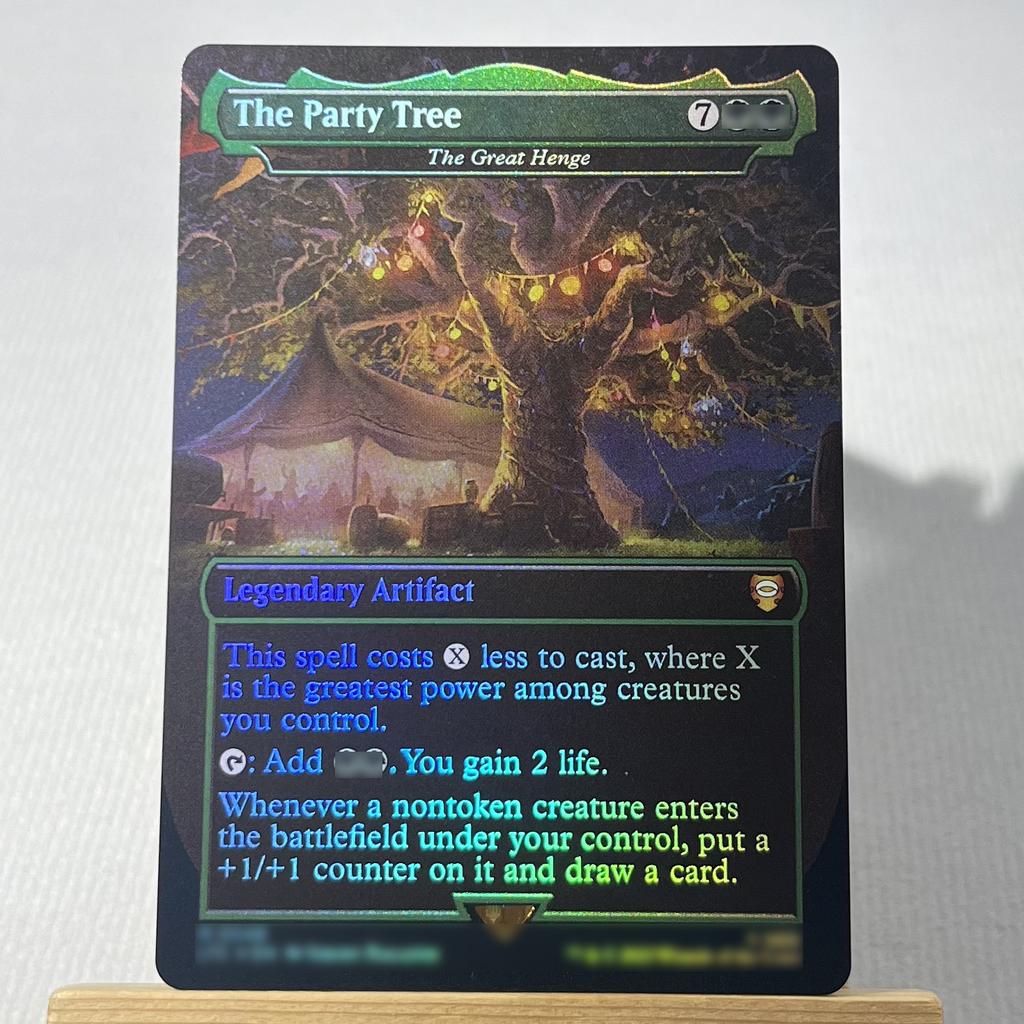 LTR LTC FOIL3--002 Tcg Proxy Magical Cards Cabal Coffers The Great Henge Ancient Tomb The One Ring Pact of Negation Gathering