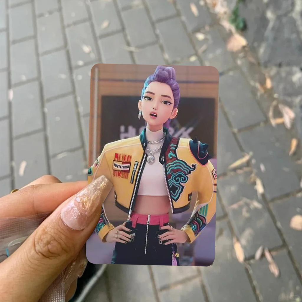 55 Pieces Cartoon Photo Collectible Cards Set Anime Style Gift Memorabilia